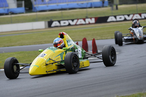 Henk Vuik jr er en af de hollandske kørere som udfordrer den danske Formel Ford-elite ved FDM’s 100 års Jubilæums GP Danmark.